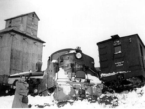 PM engine and plow at McGregor MI